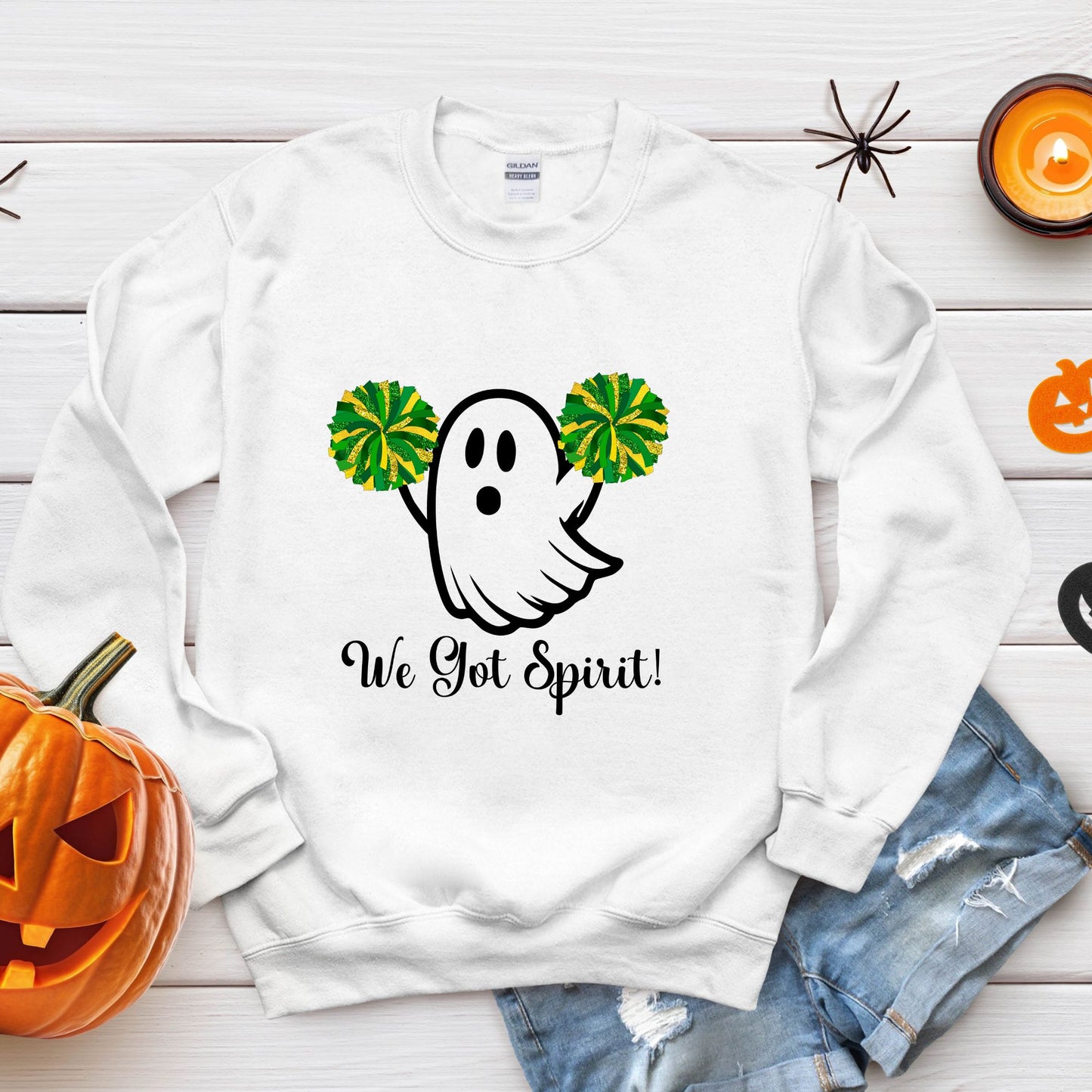Reed Custer, Wilmington or Coal City Ghost Spirit Wear - Tshirt or Sweatshirt