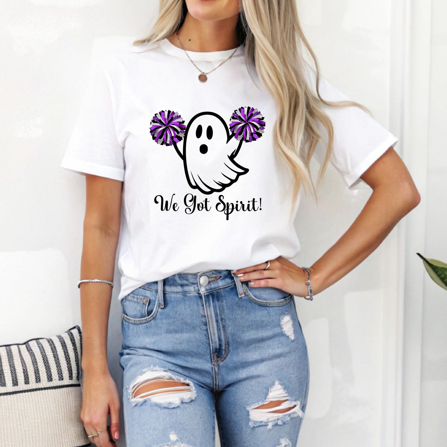 Reed Custer, Wilmington or Coal City Ghost Spirit Wear - Tshirt or Sweatshirt