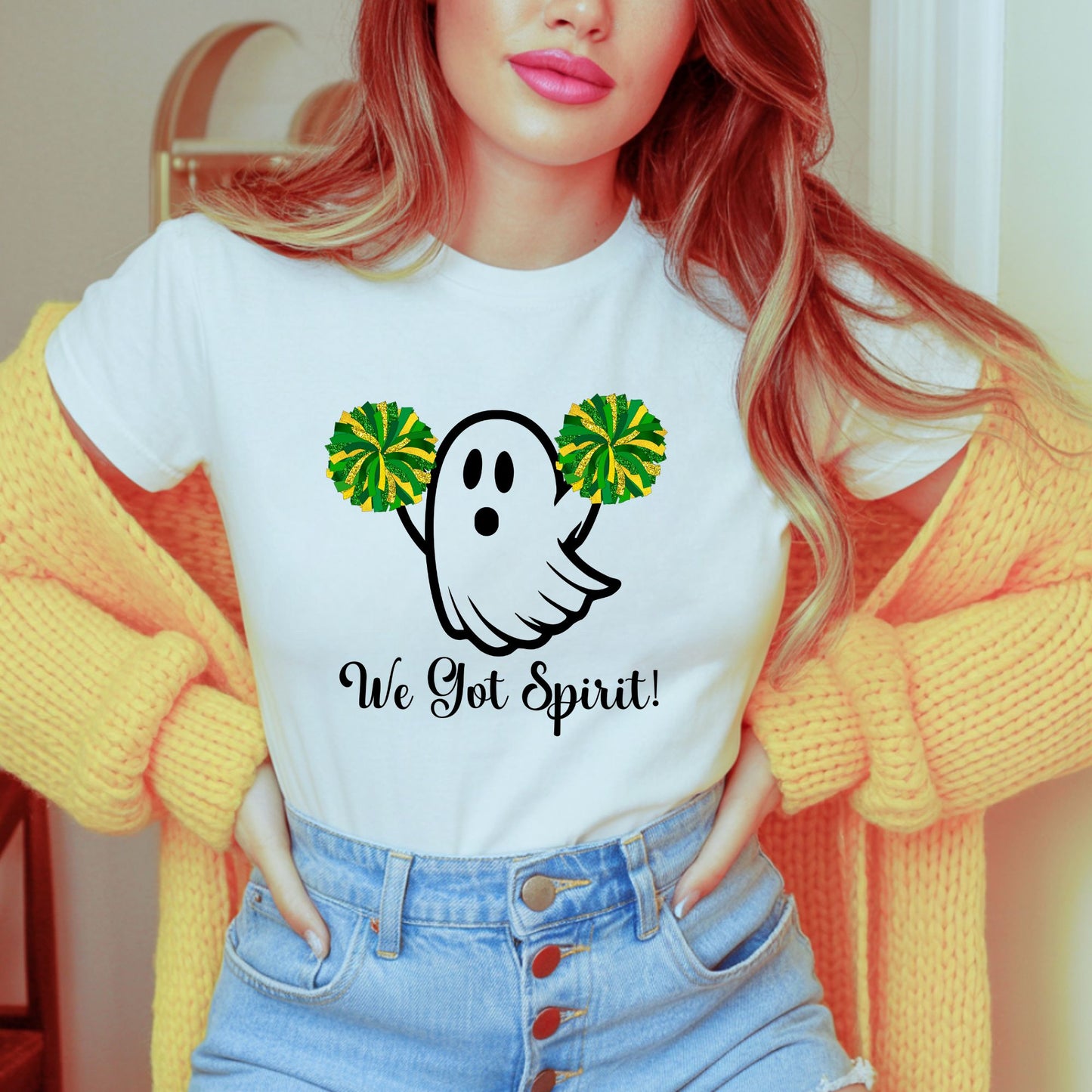 Reed Custer, Wilmington or Coal City Ghost Spirit Wear - Tshirt or Sweatshirt