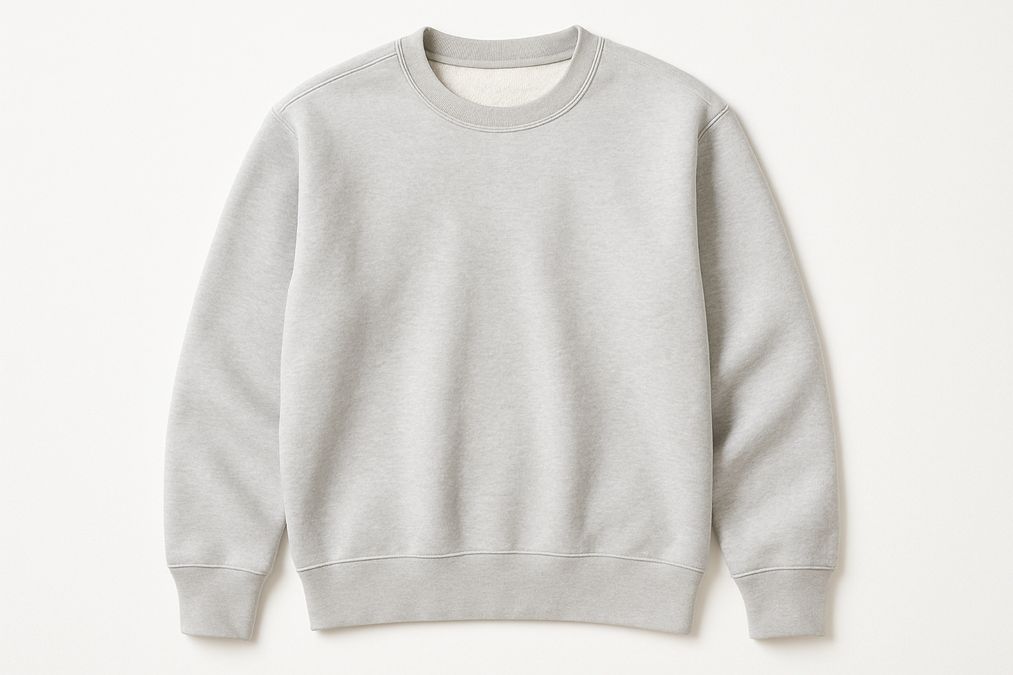 Light gray sweatshirt