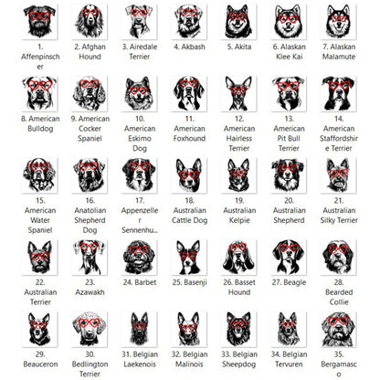 Dog Valentine Personalized Gildan Sweatshirt or Tshirt - Many Breeds available - Gray, Pink or Beige- Youth Sizes Available!