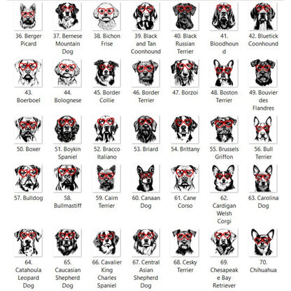 Dog Valentine Personalized Gildan Sweatshirt or Tshirt - Many Breeds available - Gray, Pink or Beige- Youth Sizes Available!