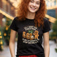 6-7 Christmas Shirt - Black Tshirt or Sweatshirt - All Sizes