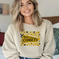 Reed Custer Spirit Wear - Black and Gold Comets Pennant - Sweatshirt or Tshirt - Ash, Sand or White