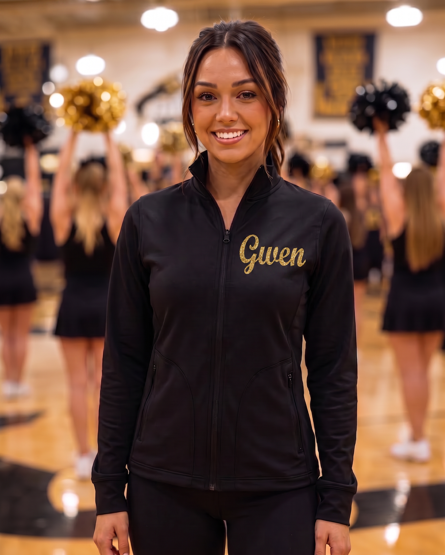 RCMS Cheer Jacket -Rhinestone and Glitter