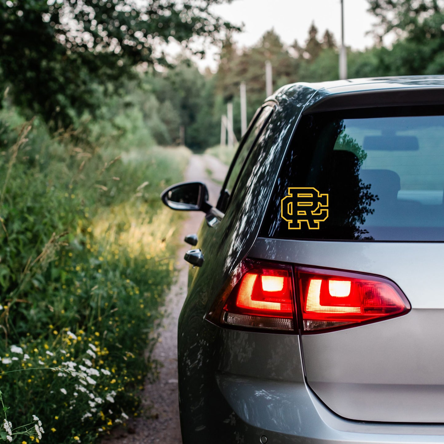 Car Decal - Reed Custer Comets - 4in x 5in