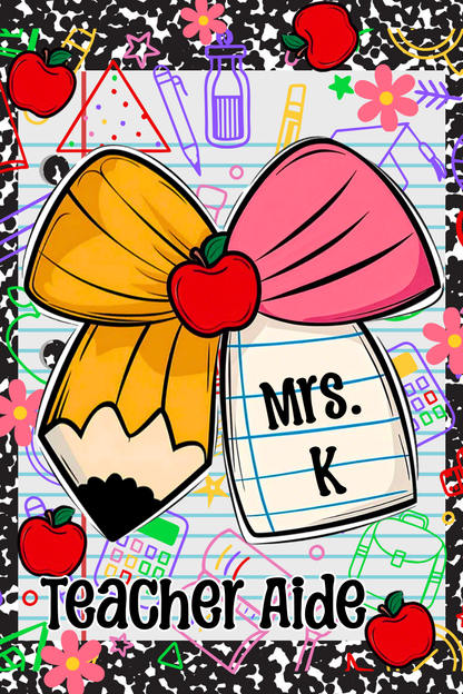 Teacher/Teacher Aide ID Badge -Custom