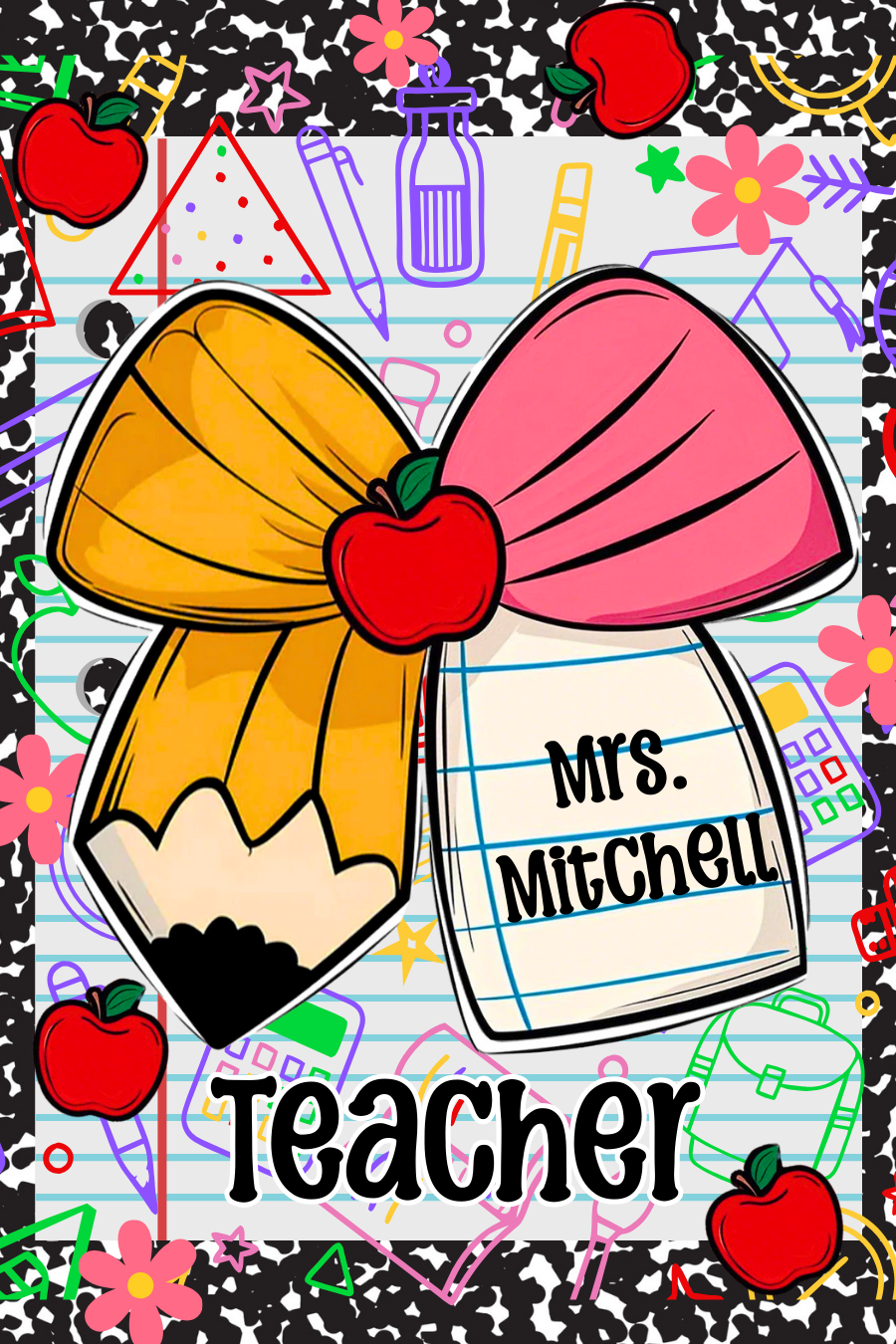 Teacher/Teacher Aide ID Badge -Custom