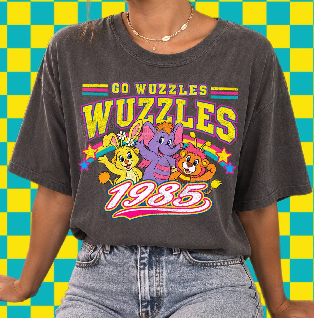Vintage 80’s Popular TV Shows Tshirts - Gildan Tshirt