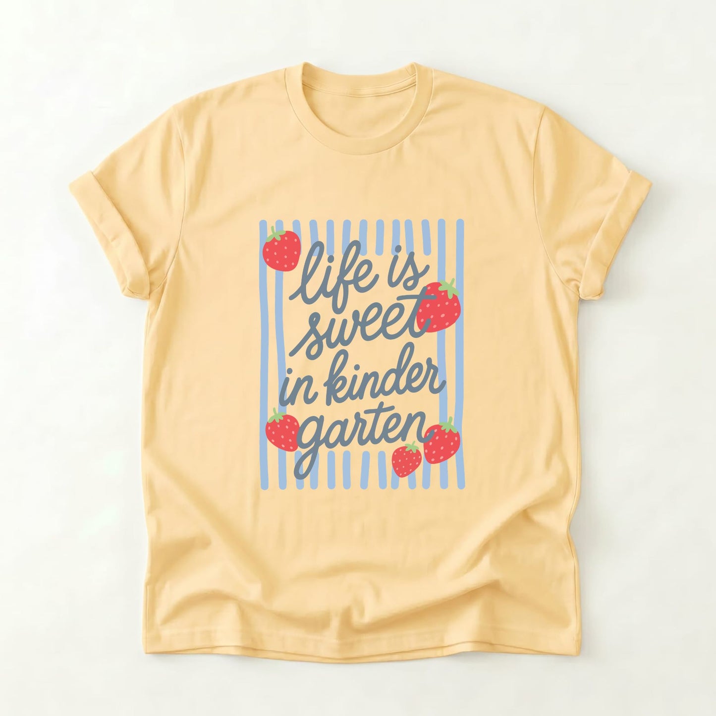 Yellow Haze Gildan Tshirt - Unisex - Kindergarten is Sweet