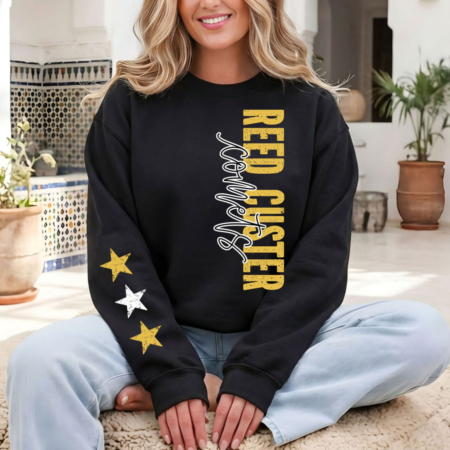 Black Gildan Sweatshirt - Reed Custer Spiritwear